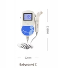 Echo Doppler Fetal Monitor Ultrasound 240bpm Pregnancy Heartbeat Monitor